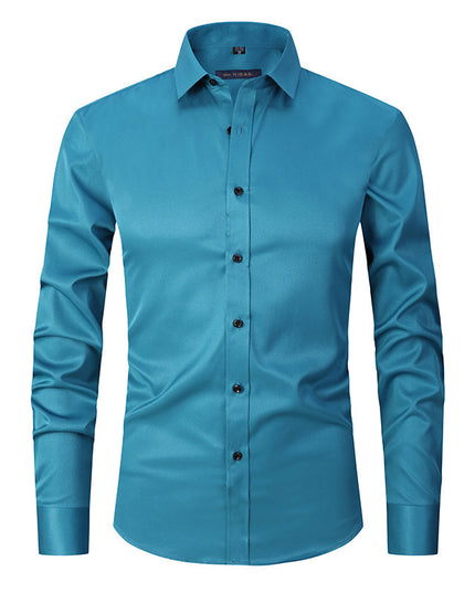 Stretch Long Sleeve Shirt Men's Work