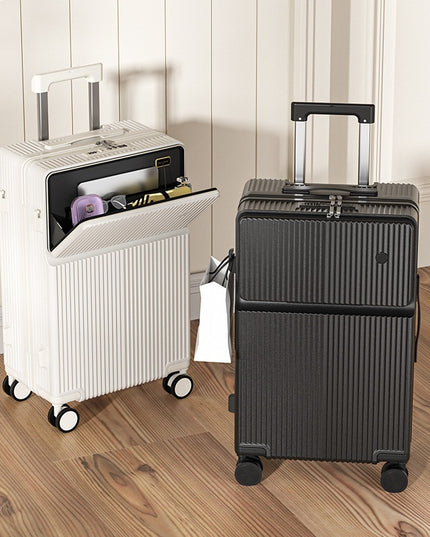 Front Half-opening Multifunctional Luggage