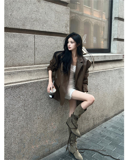 Spring Explosive Street Style Loose Cardigan Jacket