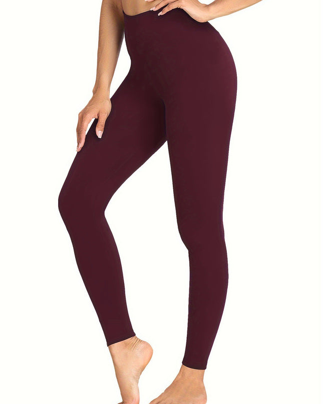 Women's High Waist Not See-through Oversized Leggings