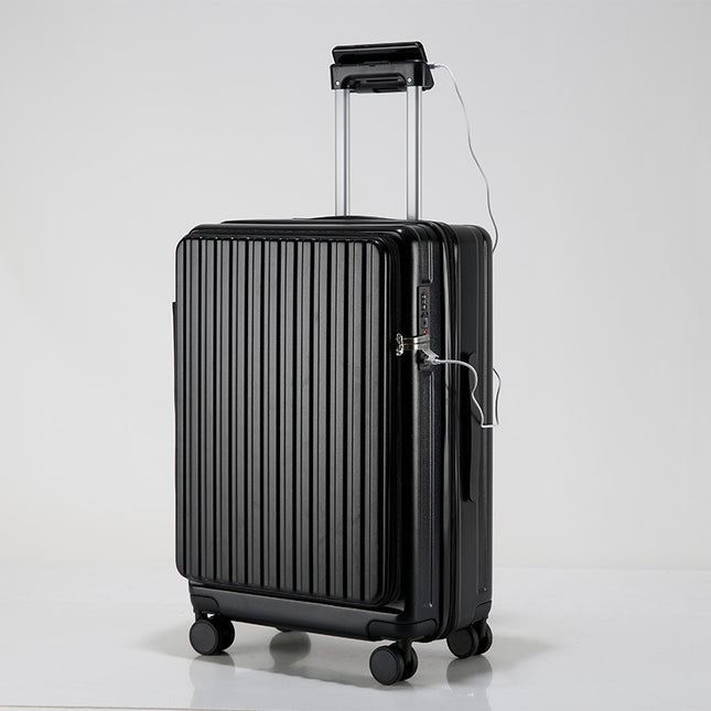 New ABS Business Front Opening 20-inch Luggage