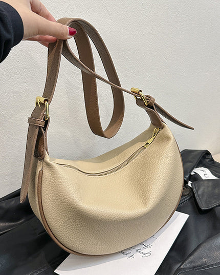 Soft Leather Large Capacity Underarm All-match Shoulder Messenger Bag