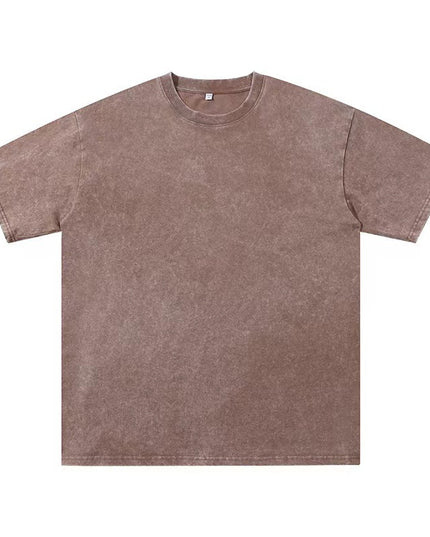 Summer New Round Neck Loose Retro Top