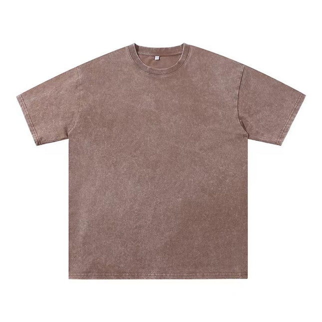 Summer New Round Neck Loose Retro Top