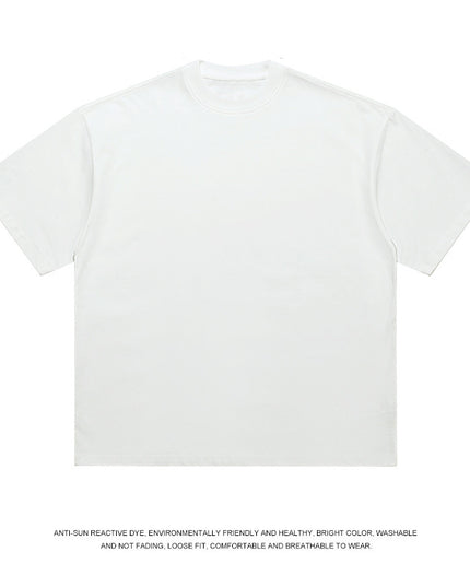 T-shirt Men's Loose Solid Color Bottoming Shirt