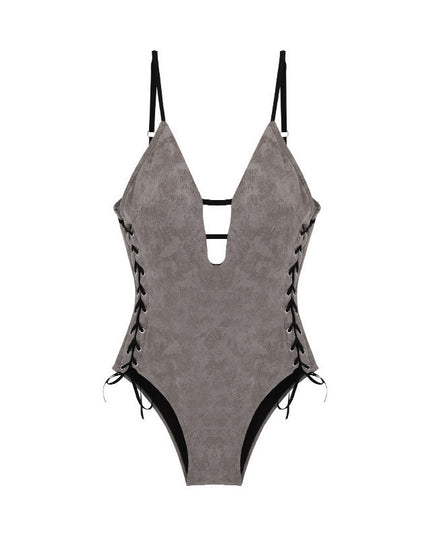 Retro triangle swimsuit