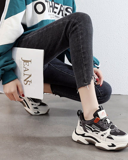 Thick-soled Sponge Cake Casual Sports Daddy Shoes