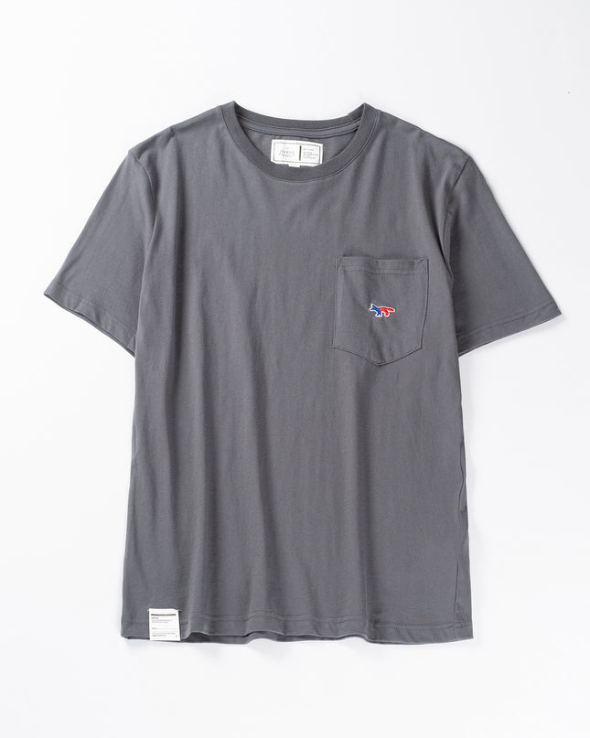 Brushed Solid Color Round Neck Short-sleeved T-shirt For Men