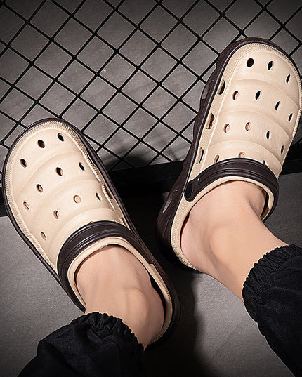 Summer Baotou Dual-purpose Sandals And Slippers Room Outdoor Wear Beach Shoes