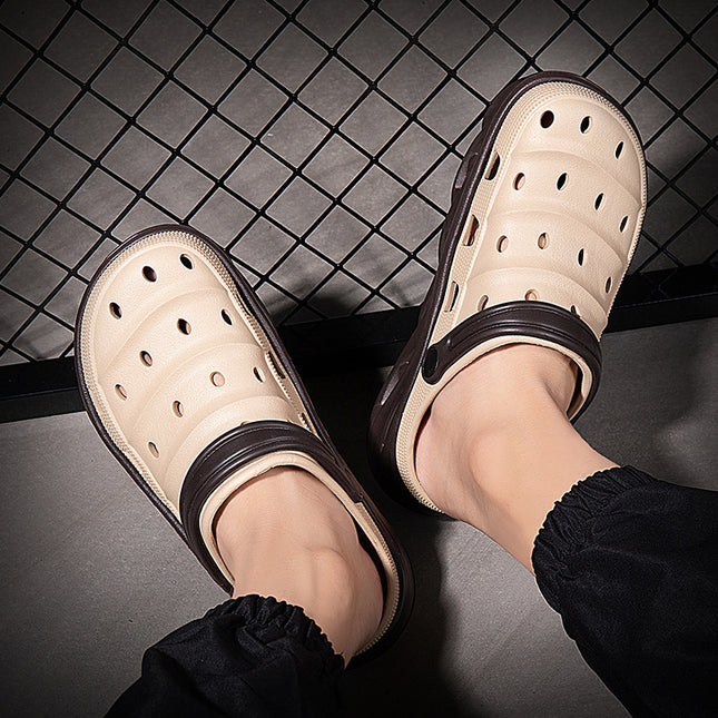 Summer Baotou Dual-purpose Sandals And Slippers Room Outdoor Wear Beach Shoes