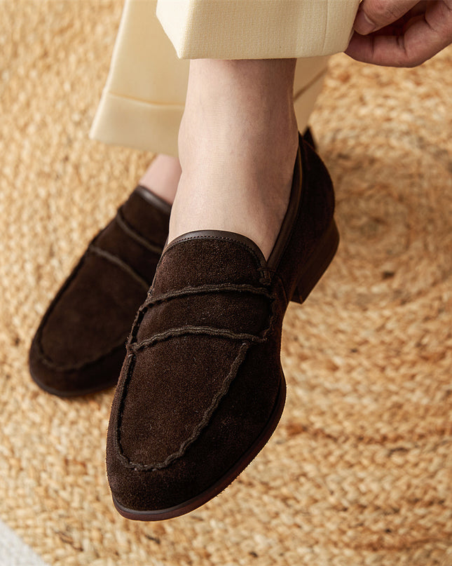 Men's Retro Shoes A Fashionable Suede