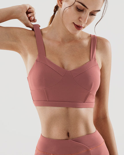Rimless bra yoga blouse