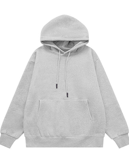 Fleece-lined Thick Hooded 10 Color Fleece Sweater Sweatpants