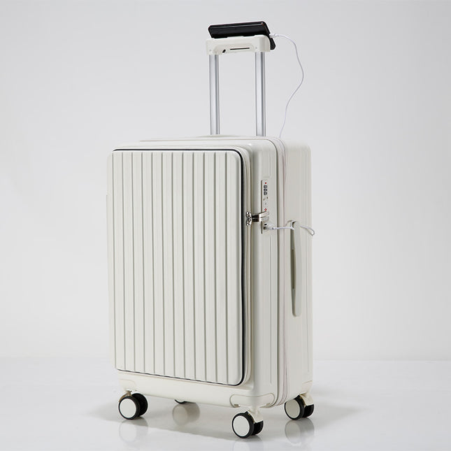 New ABS Business Front Opening 20-inch Luggage