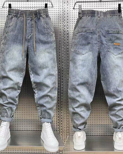 Summer Retro Washed Jeans For Men