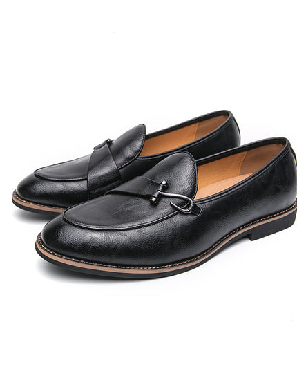 Plus Size Men's Shoes Casual British Style Slip-on