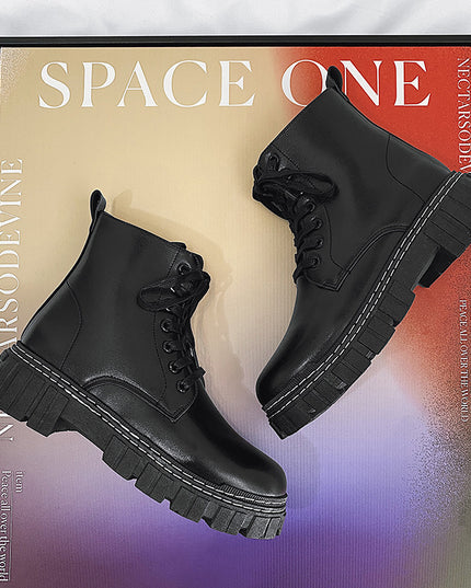 Martin Boots Men's British Style Side Zipper