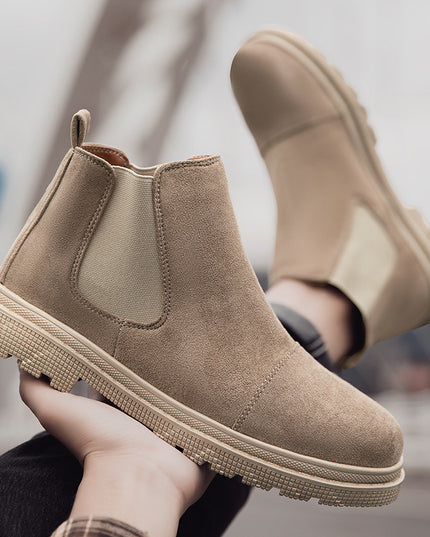 Slip-on Gao Banglun Retro Boots Men