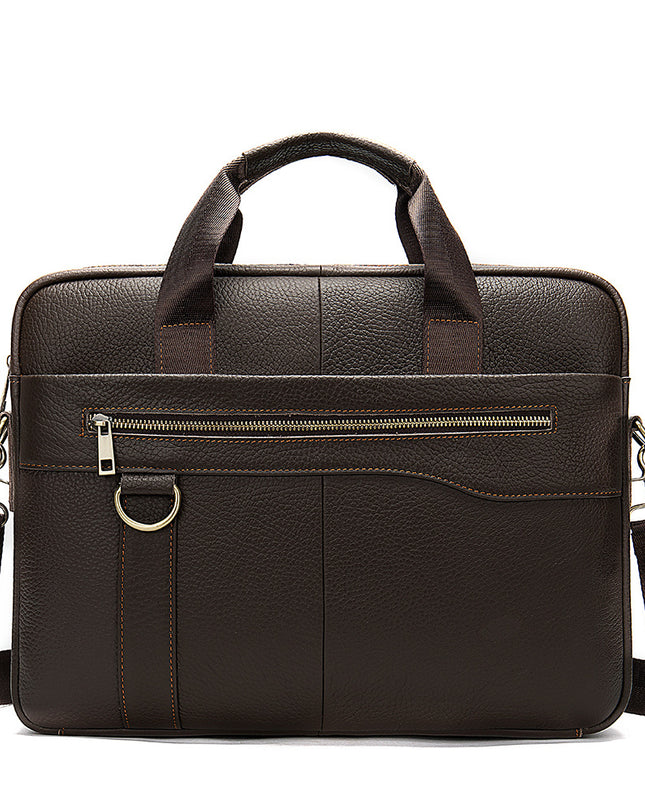 Men's Portable Briefcase Simple Diagonal Shoulder