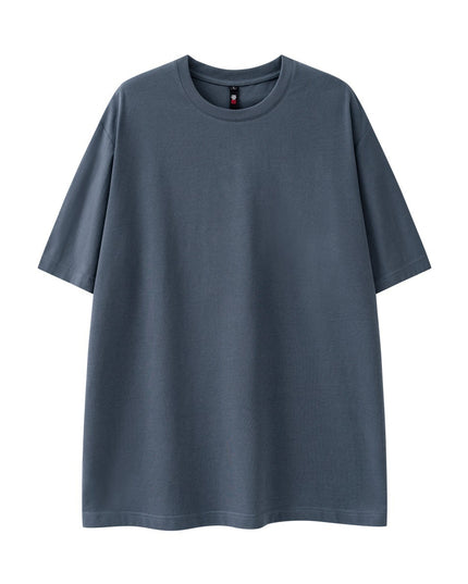 Heavy Men's Cotton Brand High Street Short Sleeve Loose T-shirt