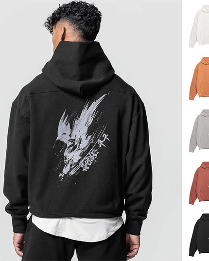 Men's Hoodie Loose Fashionable Hooded Fashionable All-match Sports Pullover