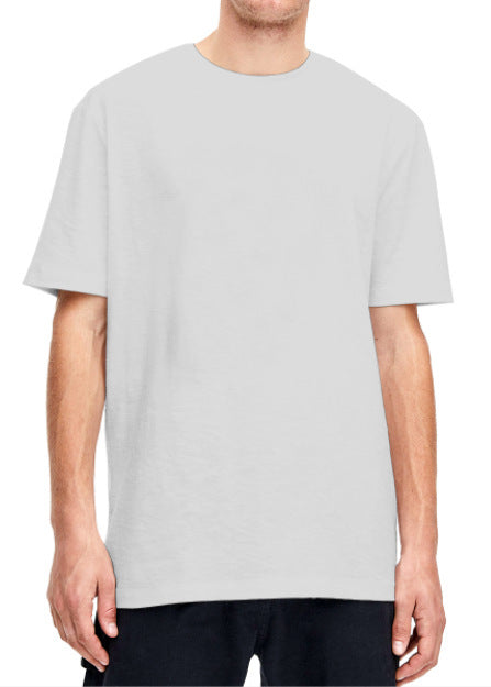 Large Round Neck Men's And Women's Short Sleeved T-shirt