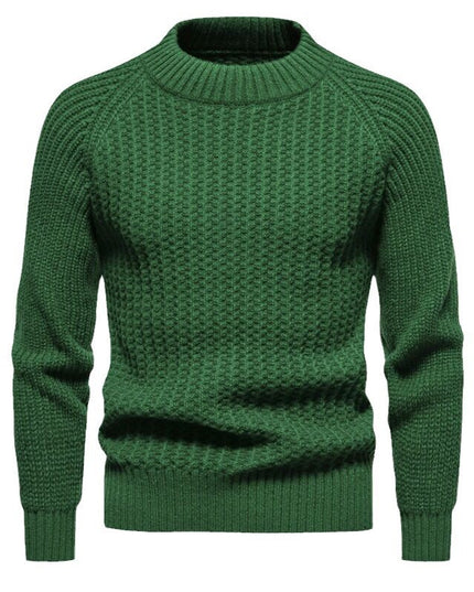 European Size Pure Color All-matching Youth Sweater Top