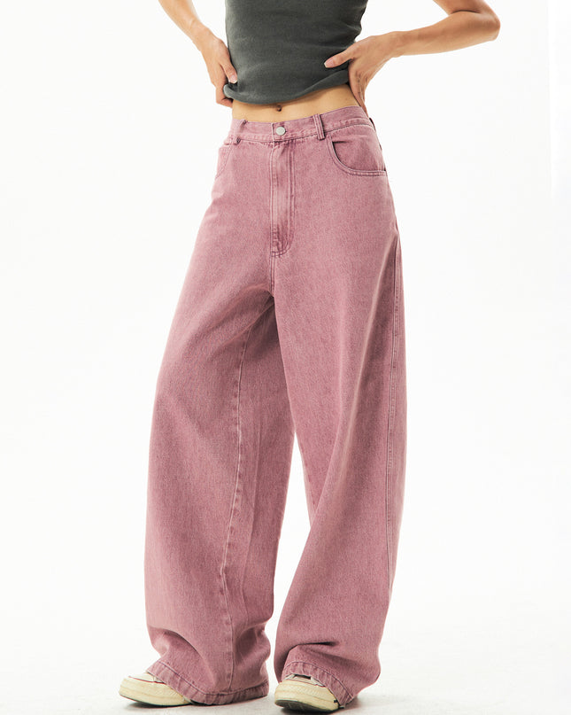 Retro Drooping Slimming Straight-leg Pants