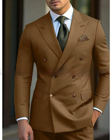 Men's Suit Set Leisure Business Two Pieces