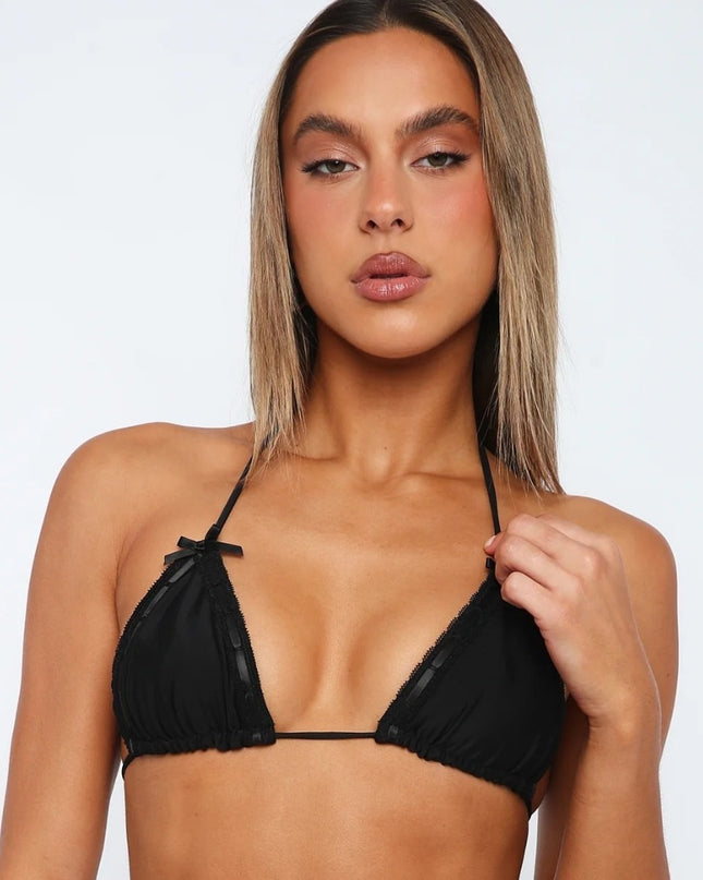 Swimsuit Bikini Pure Color Swimsuit