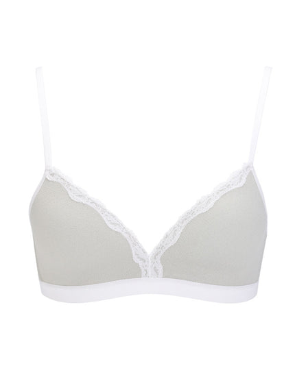 Bra lace triangle cup