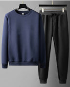 Navy Blue Plus Black Trousers