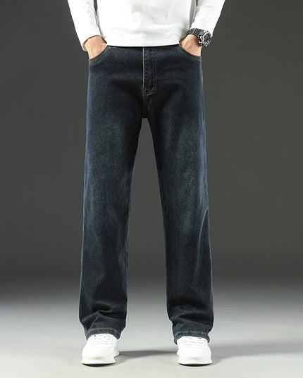 Stretch Business Versatile Casual Loose Jeans
