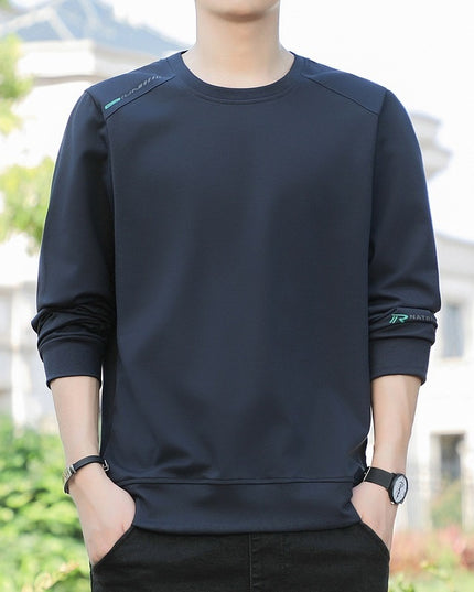 Brushed Hoody Men's Plus Sized And Lengthened Sleeves T-shirt