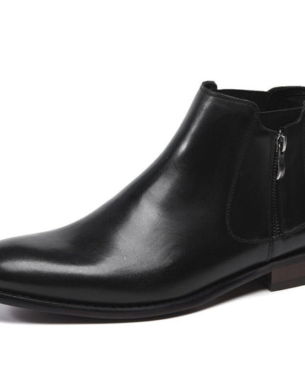 First Layer Cowhide  Boots Men's Leather