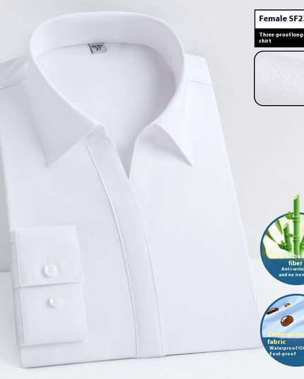 Men's  Short Sleeves Are Waterproof, Oil Resistant And Stain Resistant
