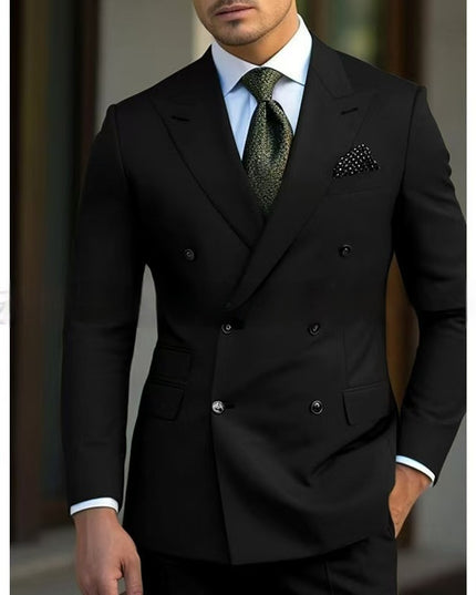 Men's Suit Set Leisure Business Two Pieces