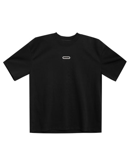 Men's Cotton T-shirt Short Sleeve Simple Loose Top