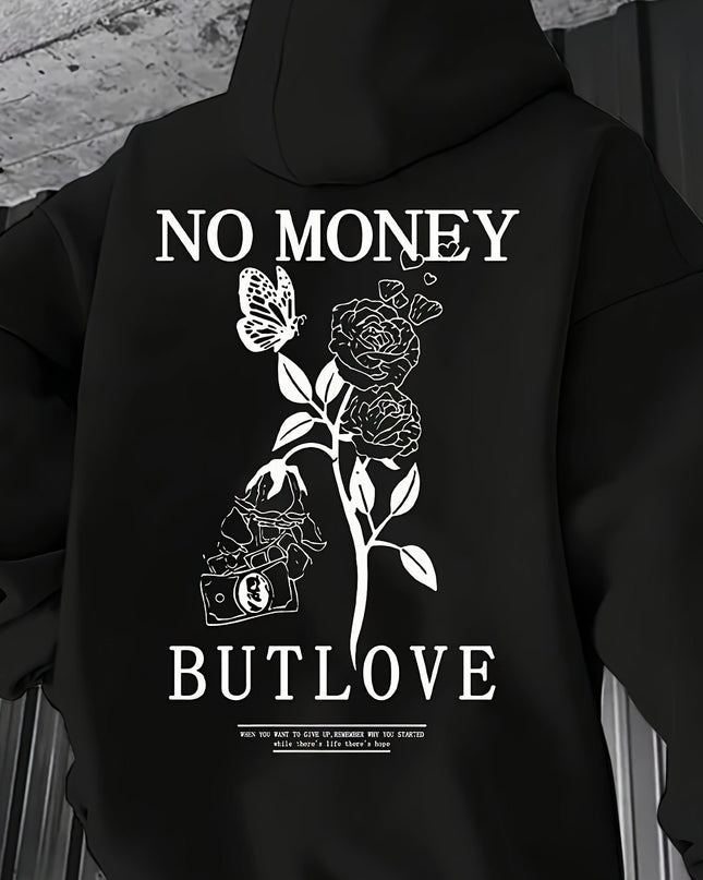 Men's Casual Fleece-lined Hoodie