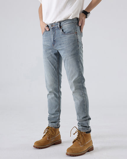 Slim-fitting Straight Pants European Station Casual Pants