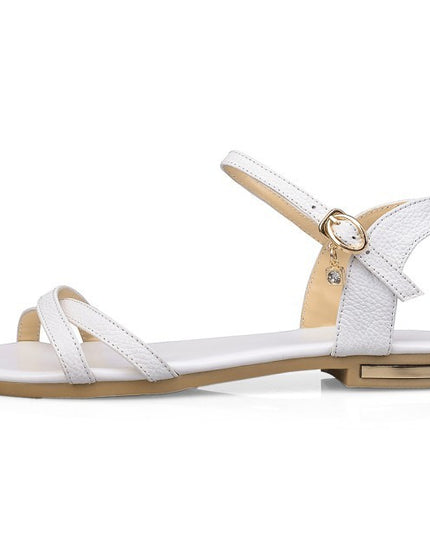 Women's Large Size Flat Toe Sandals