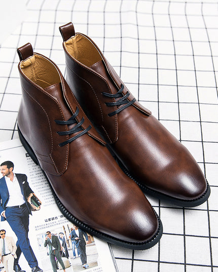 Doc Martens Men's Spring And Autumn Men's Snow Boots High Tops Are Exploding