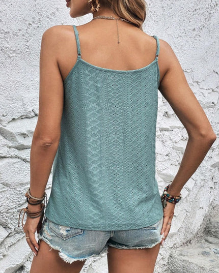 Women Contrast Lace Schiffy Camisole