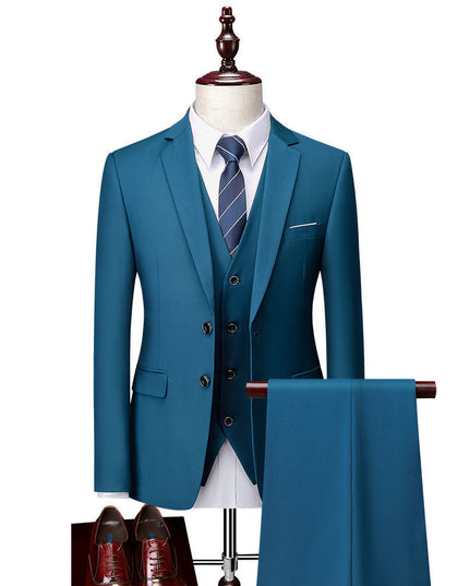 Men's Ruffian Handsome Casual Suit Full Set