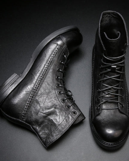 British Style Brush Color Worker Boot