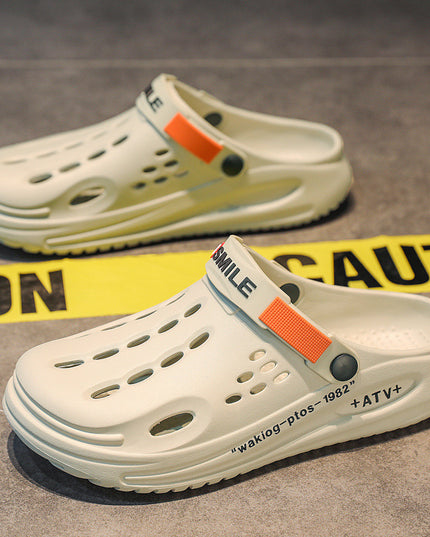 Hole Shoes Men's Indoor And Outdoor Wear