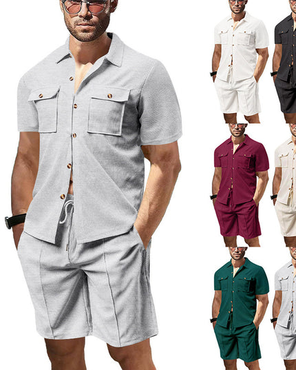 European And American Men's Two-piece Suit Pack