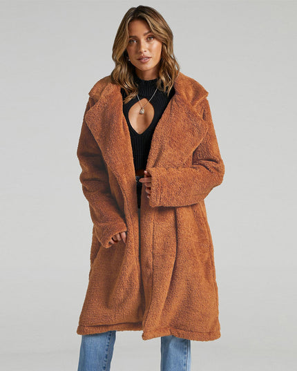 Super Comfortable And Warm Faux Fur Jacket