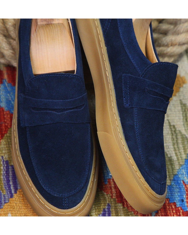 Men's Fashion Breathable Suede Casual Foot Set