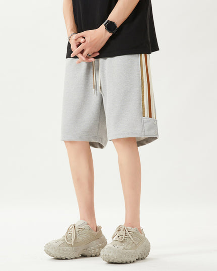 Edge Mesh Breathable And Loose Comfortable Cropped Pants